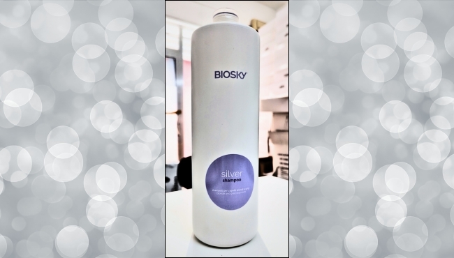Biosky by Tricol | Silver Shampoo per capelli biondi e grigi da 1000ml